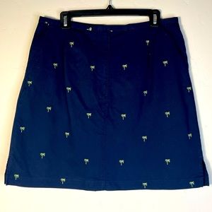 Lizgolf palm tree skirt